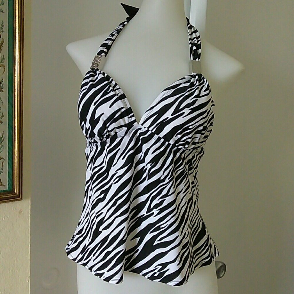ZEBRA HALTERKINI SWIM MERONA.